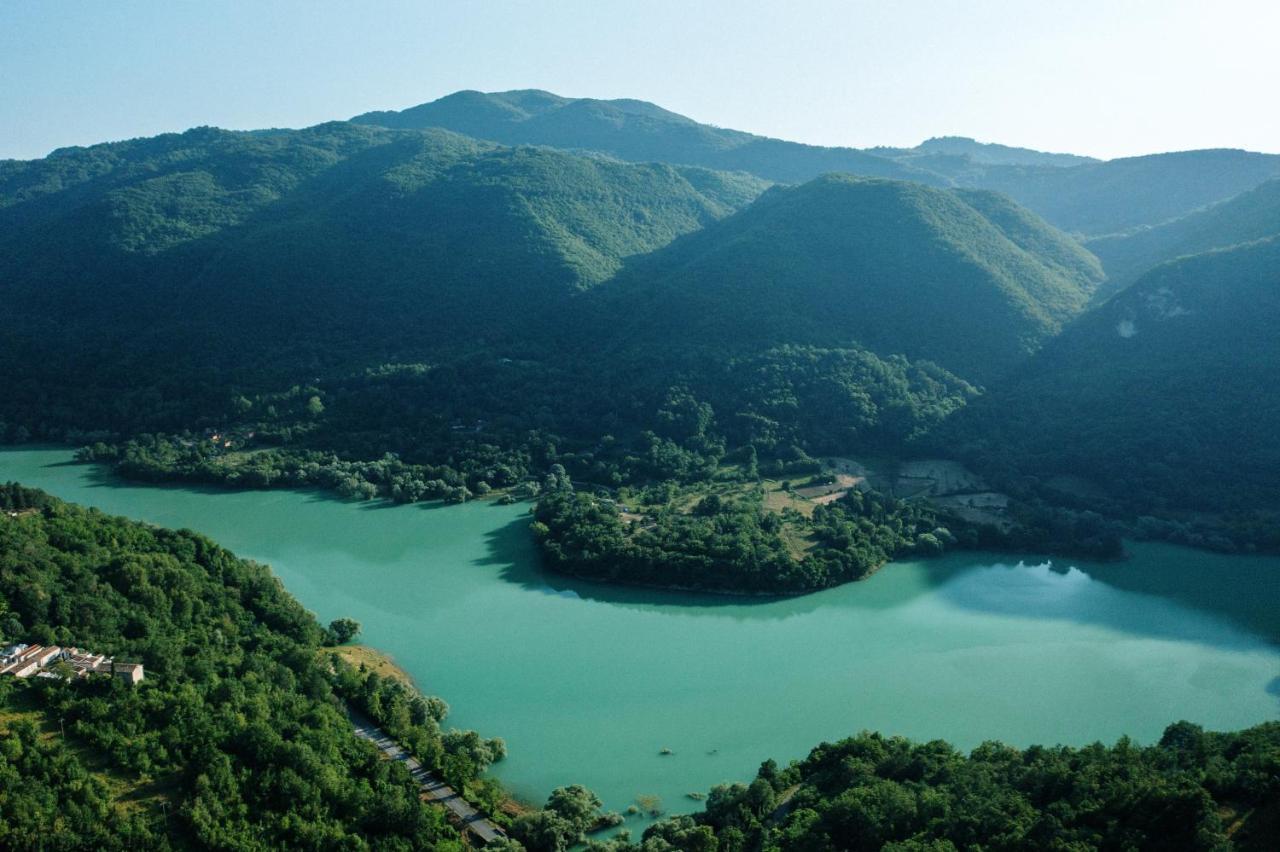 Apartmán La Vista Panoramica Piu Bella Ascrea Exteriér fotografie